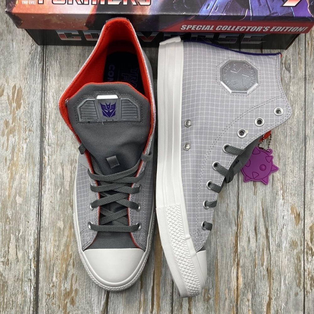 Converse x Transformers Chuck Taylor All Star Decepticons Limited Sneaker Shoes